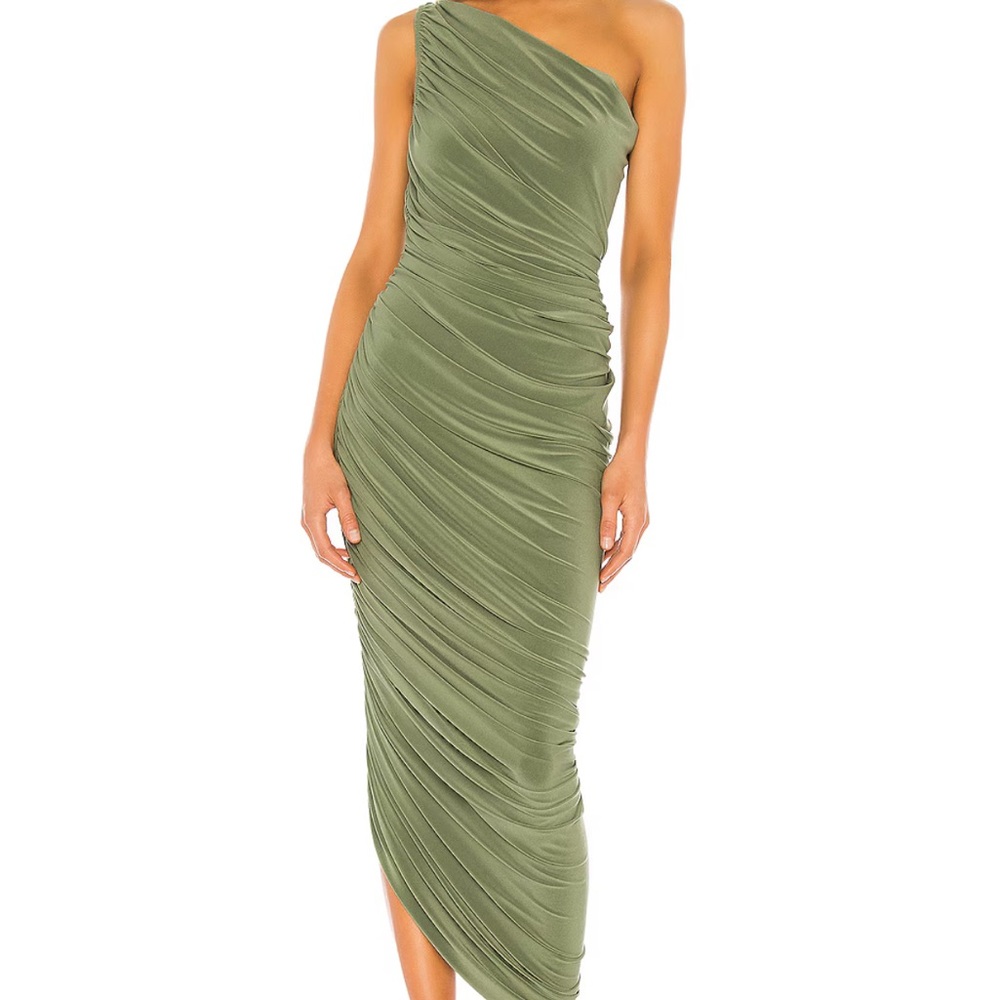 One-Shoulder Ruched Dress sz Small
